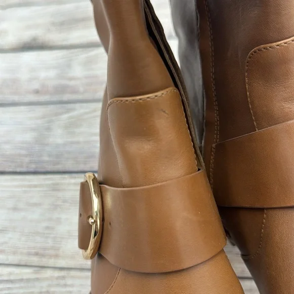 Tory Burch Women's Sofia Tall Riding Boots Size 8 - Picture 9 of 16